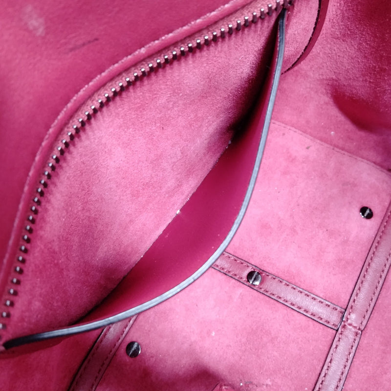 Valentino Garavani Hand Bag Red Leather
