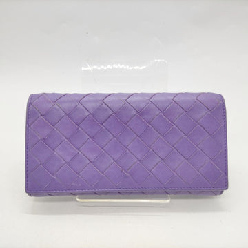 Bottega Veneta Long Wallet Purple