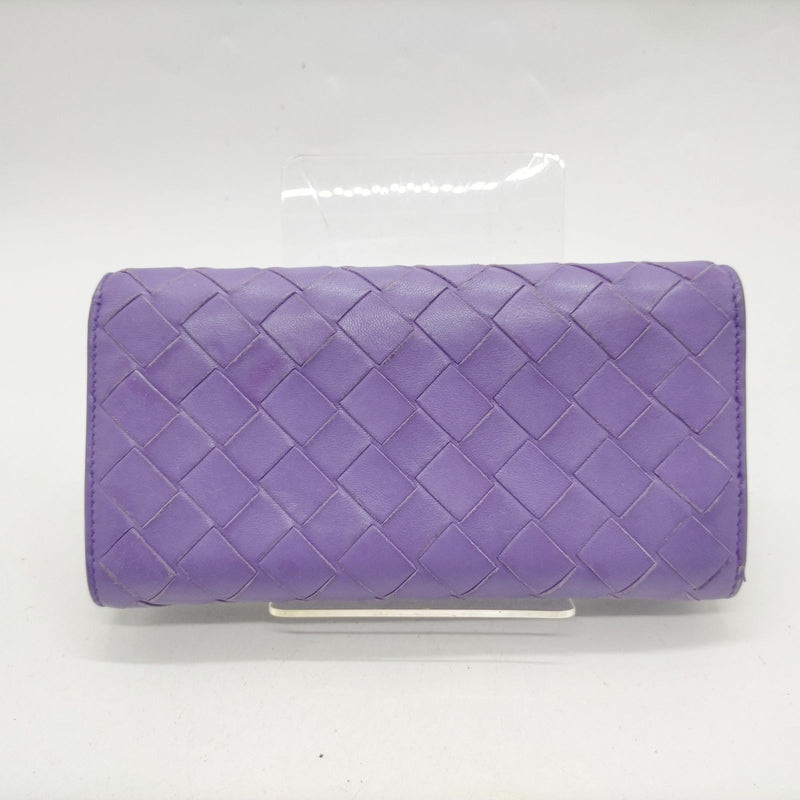 Bottega Veneta Long Wallet Purple