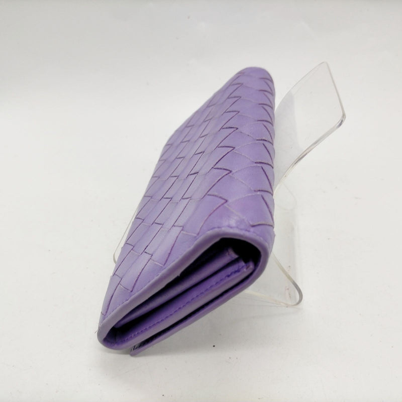 Bottega Veneta Long Wallet Purple