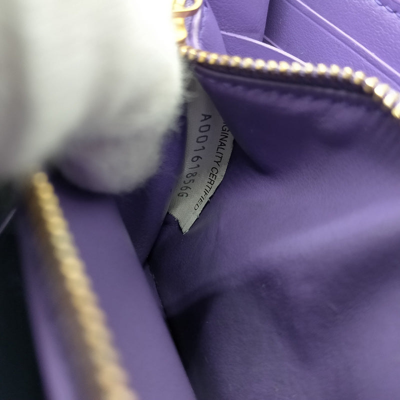 Bottega Veneta Long Wallet Purple