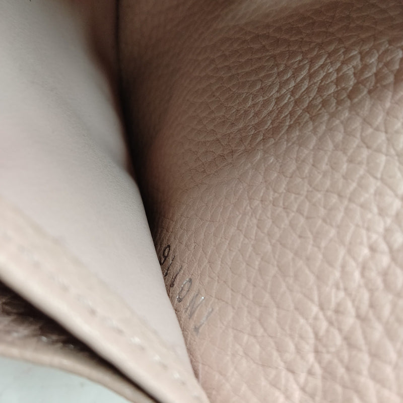 Louis Vuitton Lv Long Wallet Pink Mahina