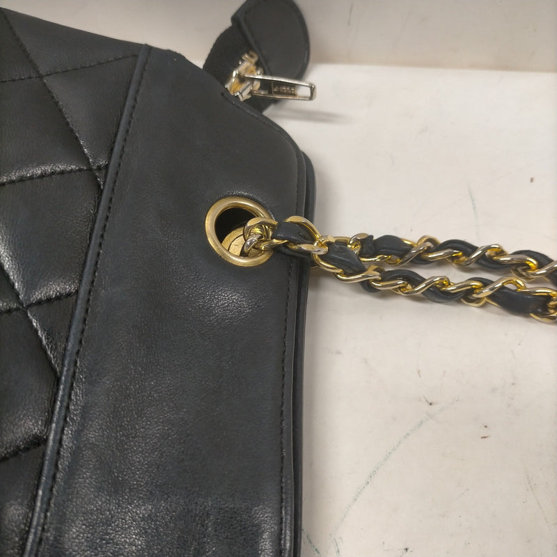 Chanel Shoulder Bag Matelasse Black
