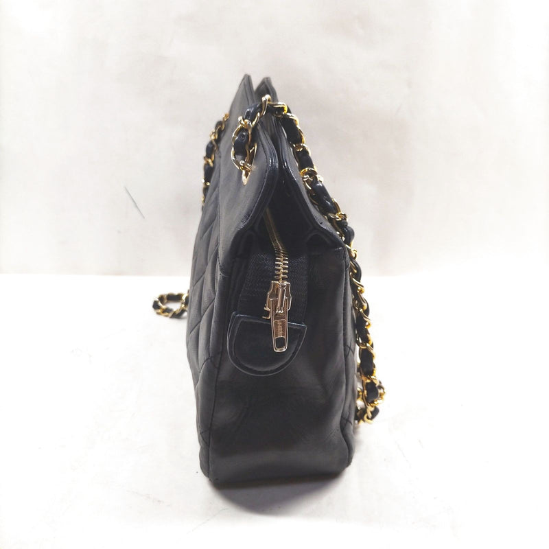 Chanel Shoulder Bag Matelasse Black