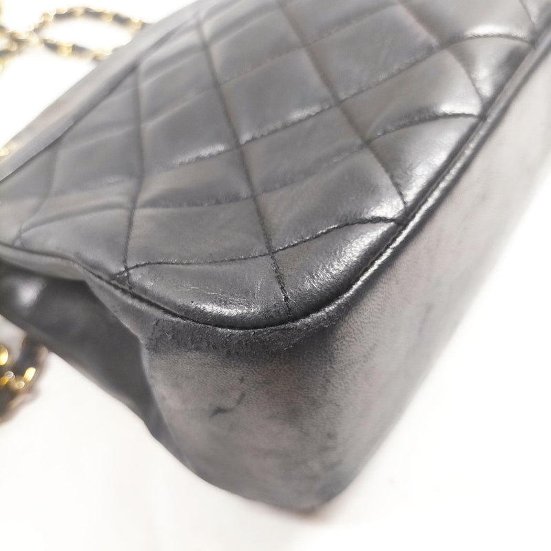 Chanel Shoulder Bag Matelasse Black