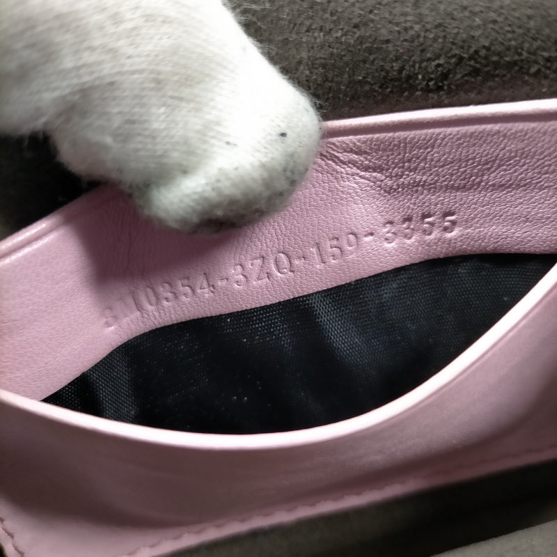Fendi Crossbody Bag Pink Leather