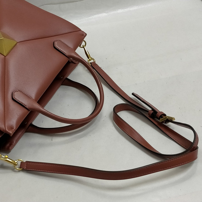 Valentino Garavani Hand Bag Pink Leather