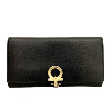 Salvatore Ferragamo Gancini Clip Leather