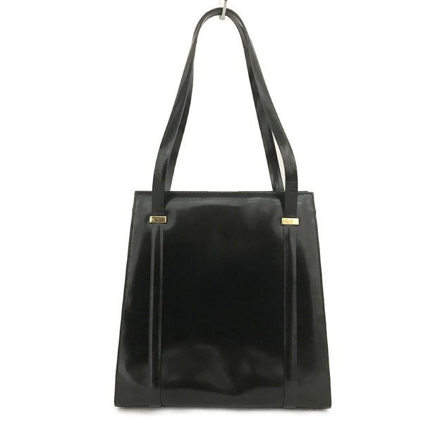 Gucci Patent Leather Shoulder Tote Bag