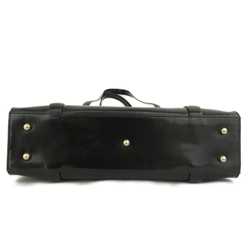 Gucci Patent Leather Shoulder Tote Bag