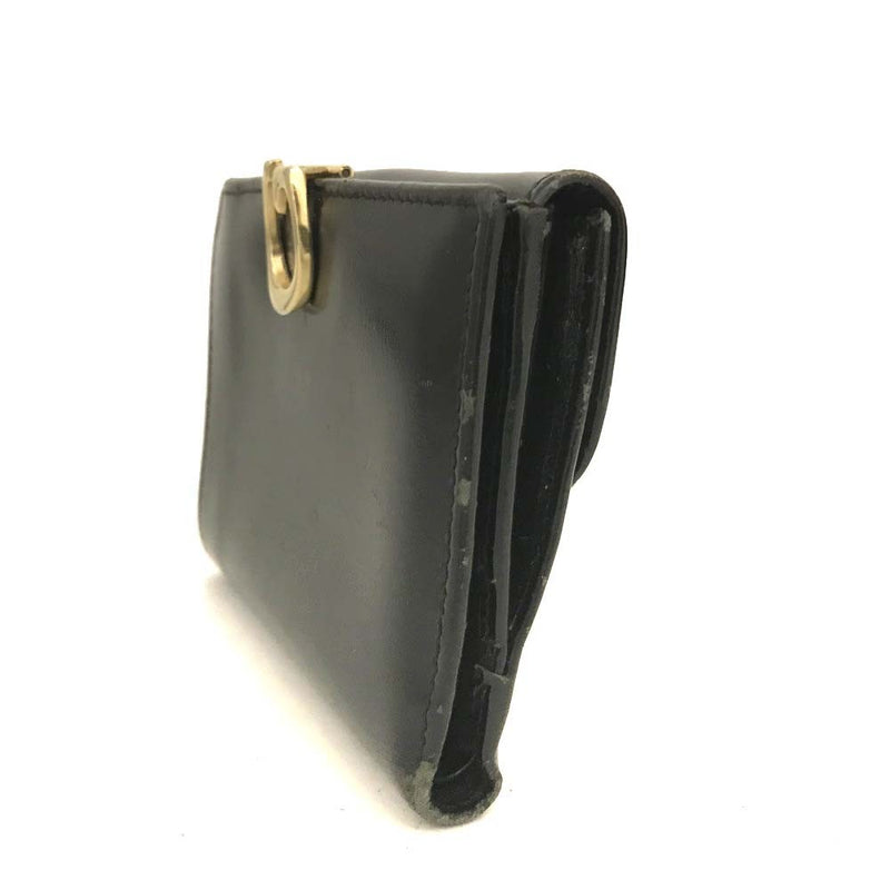 Gucci G Logo Leather Bifold Wallet Purse