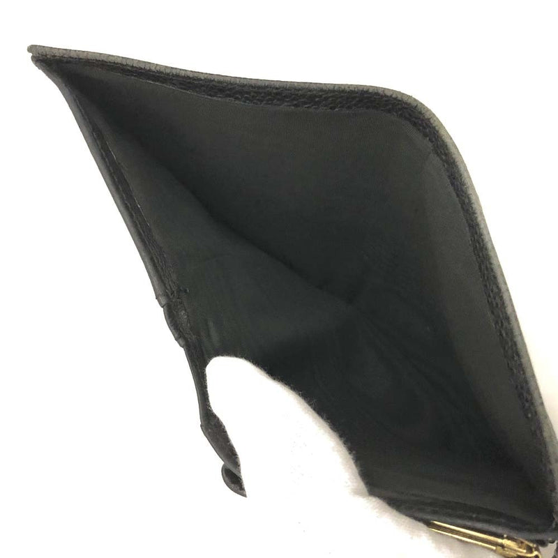 Chanel Cc Logo Grained Calfskin Bifold