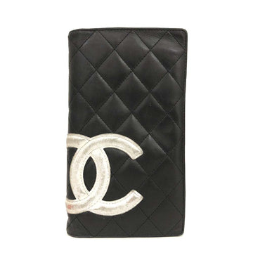 Chanel Combon Line Lambskin Long Bifold