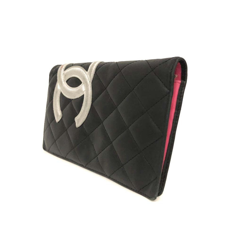 Chanel Combon Line Lambskin Long Bifold