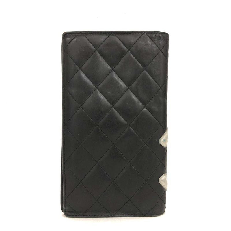 Chanel Combon Line Lambskin Long Bifold