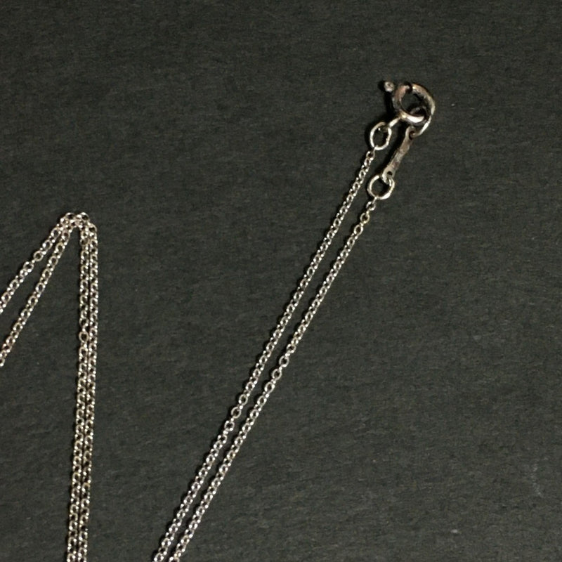 Tiffany&Co. Silver Peretti Bean Pendant