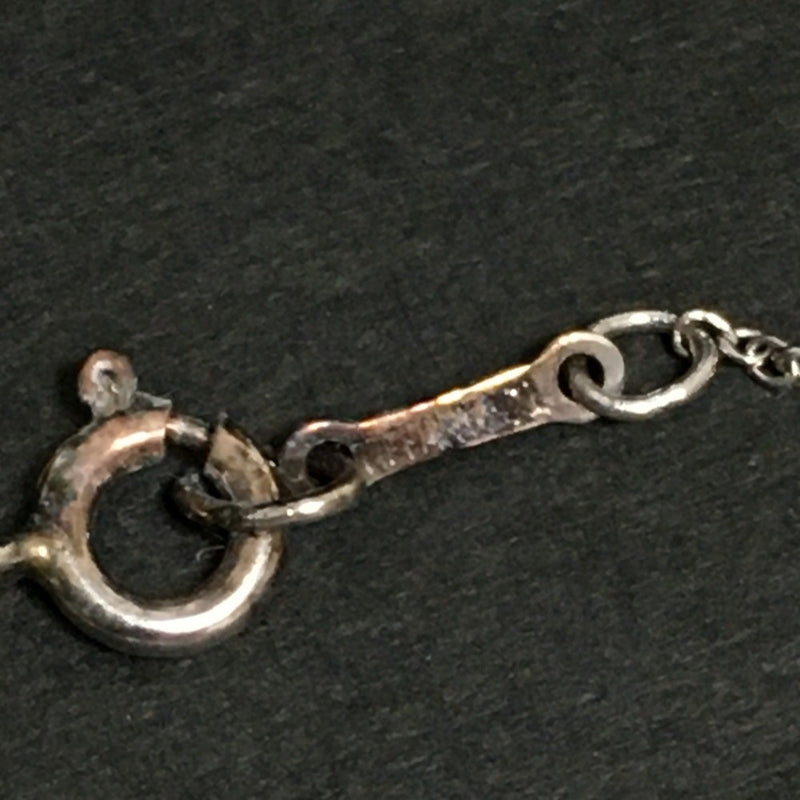 Tiffany&Co. Silver Peretti Bean Pendant