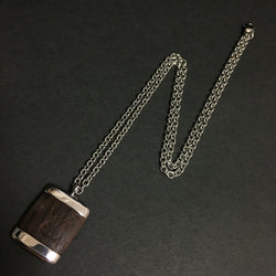 Louis Vuitton Bois Wood Silver Tone