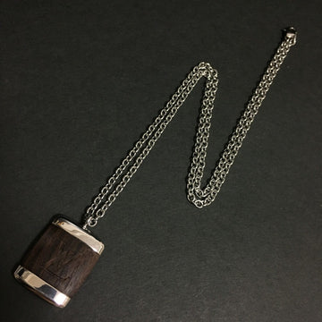 Louis Vuitton Bois Wood Silver Tone