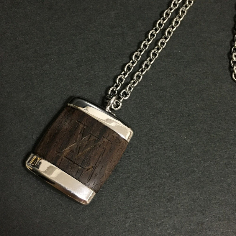 Louis Vuitton Bois Wood Silver Tone