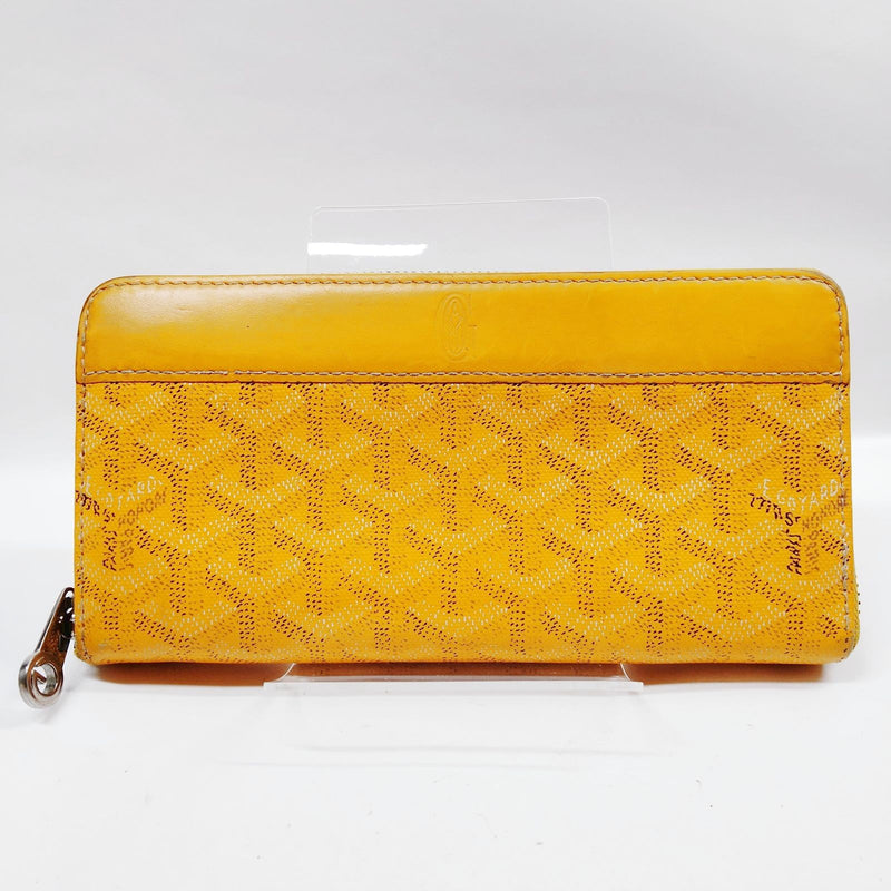 Goyard Long Wallet Yellow Pvc