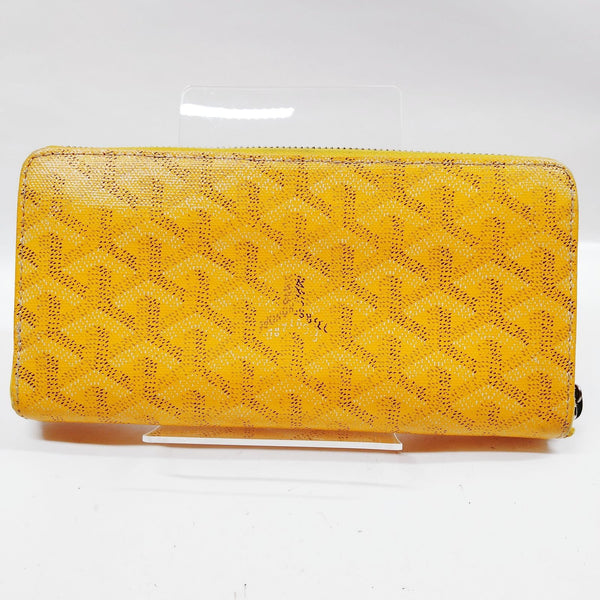 Goyard Long Wallet Yellow Pvc