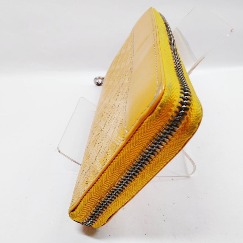 Goyard Long Wallet Yellow Pvc