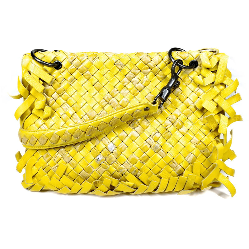 Bottega Veneta Shoulder Bag Yellow