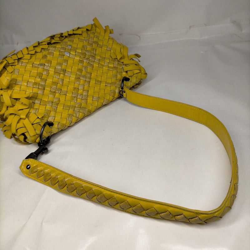 Bottega Veneta Shoulder Bag Yellow