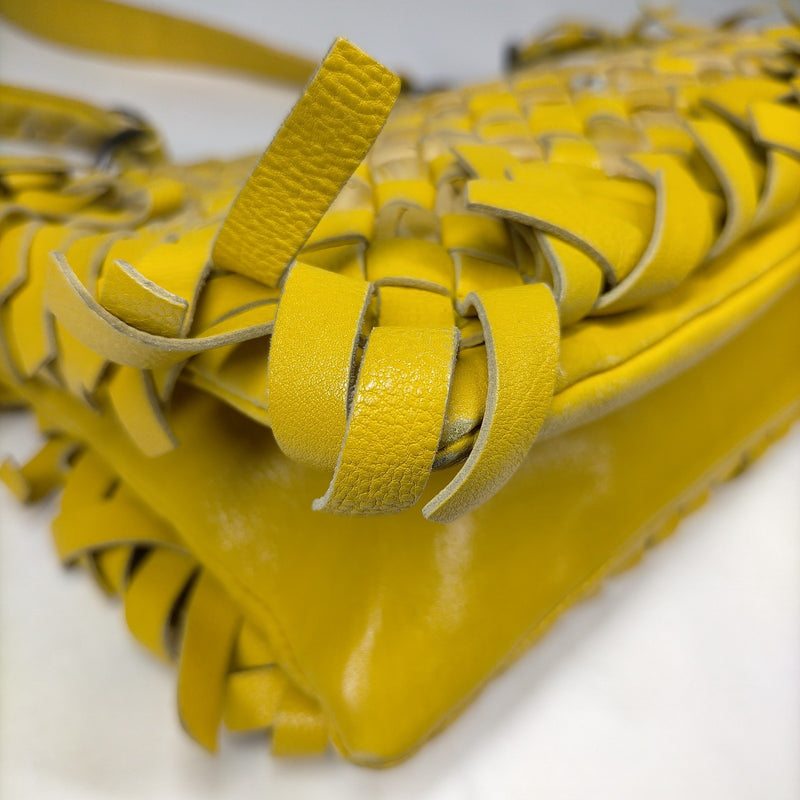 Bottega Veneta Shoulder Bag Yellow