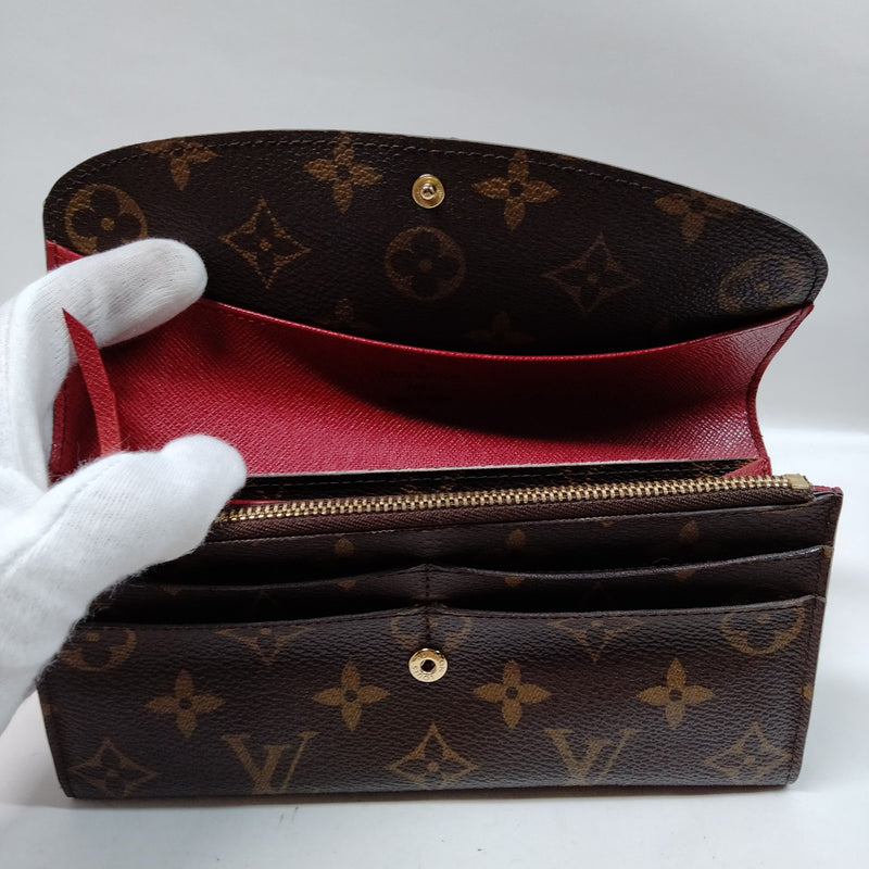 Louis Vuitton Lv Long Wallet Brown