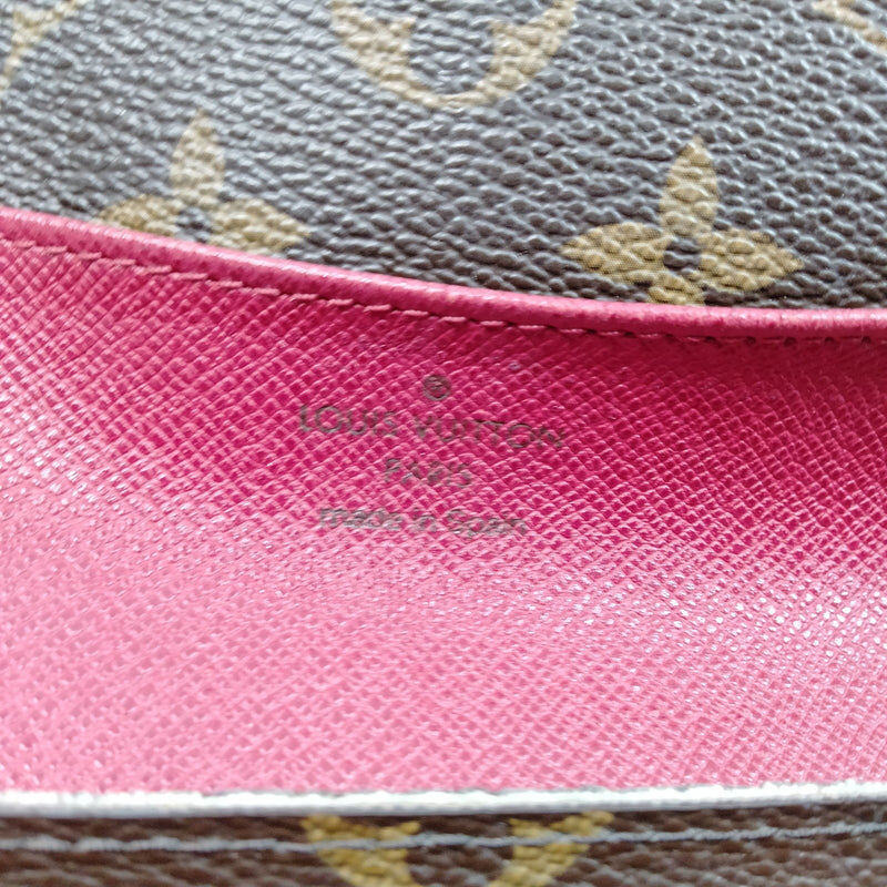 Louis Vuitton Lv Long Wallet Brown