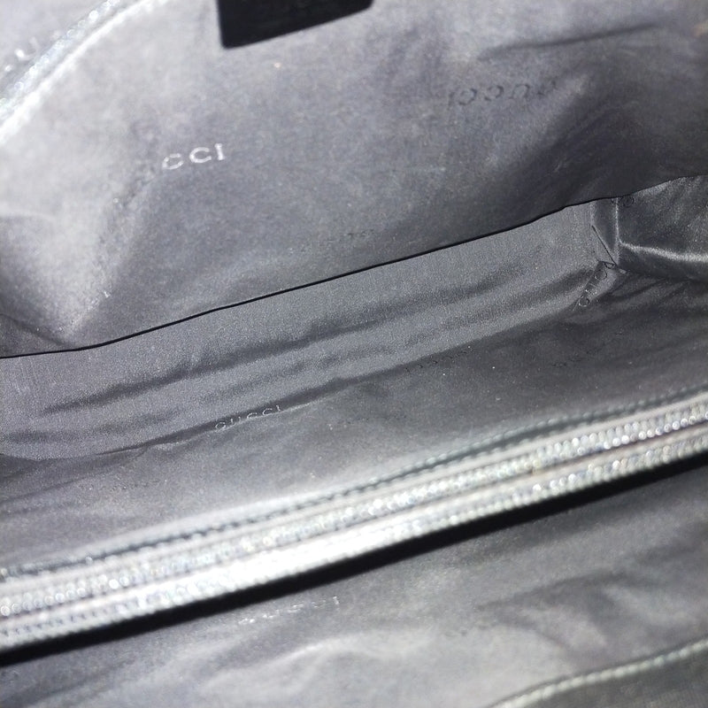 Gucci Hand Bag Black Nylon