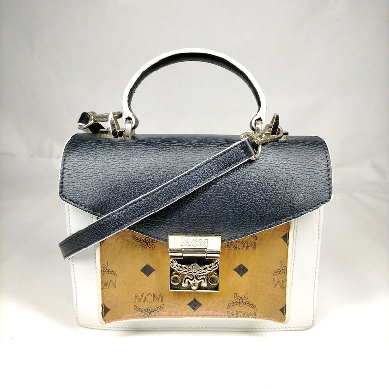 Mcm Hand Bag Multi Color Pvc