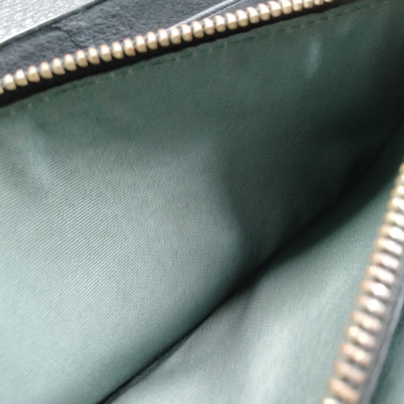 Bvlgari Long Wallet Black Leather