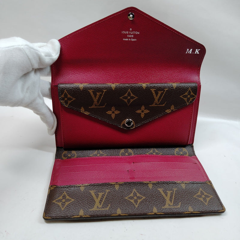 Louis Vuitton Lv Long Wallet Brown