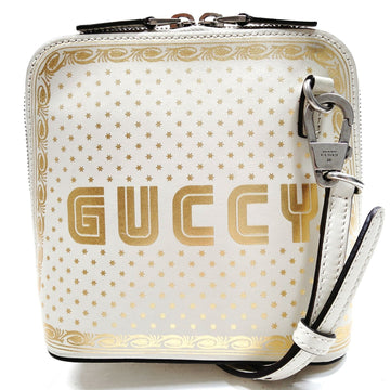 Gucci Crossbody Bag White Leather