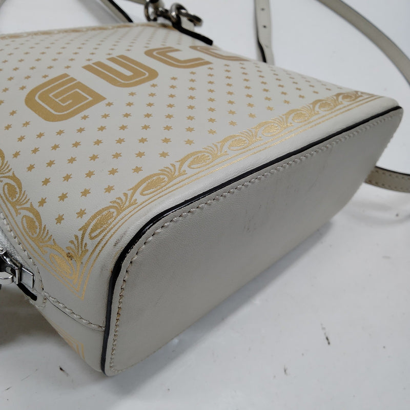 Gucci Crossbody Bag White Leather