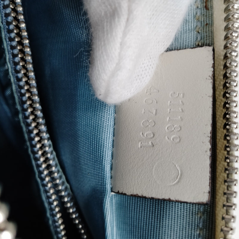 Gucci Crossbody Bag White Leather