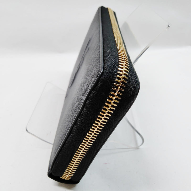 Yves Saint Laurent Long Wallet Black