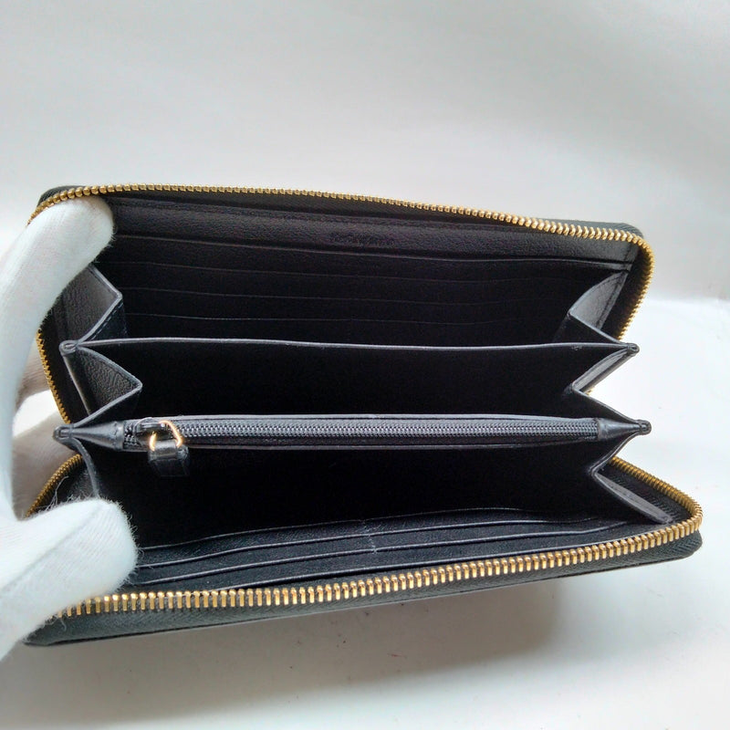 Yves Saint Laurent Long Wallet Black
