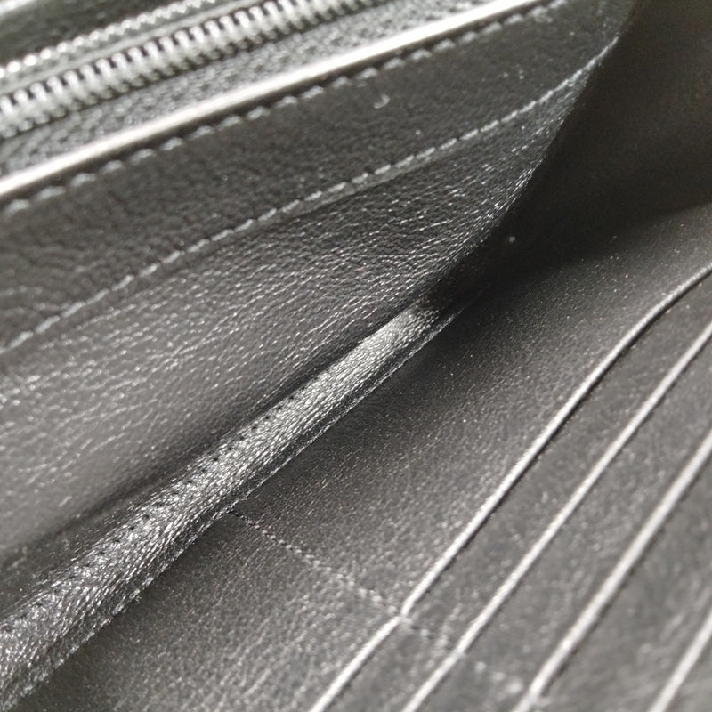 Yves Saint Laurent Long Wallet Black
