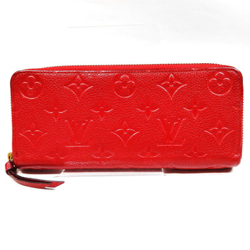 Louis Vuitton Lv Long Wallet Red
