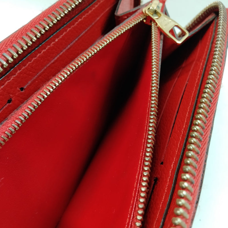 Louis Vuitton Lv Long Wallet Red