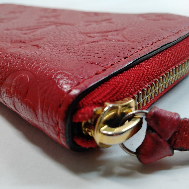 Louis Vuitton Lv Long Wallet Red