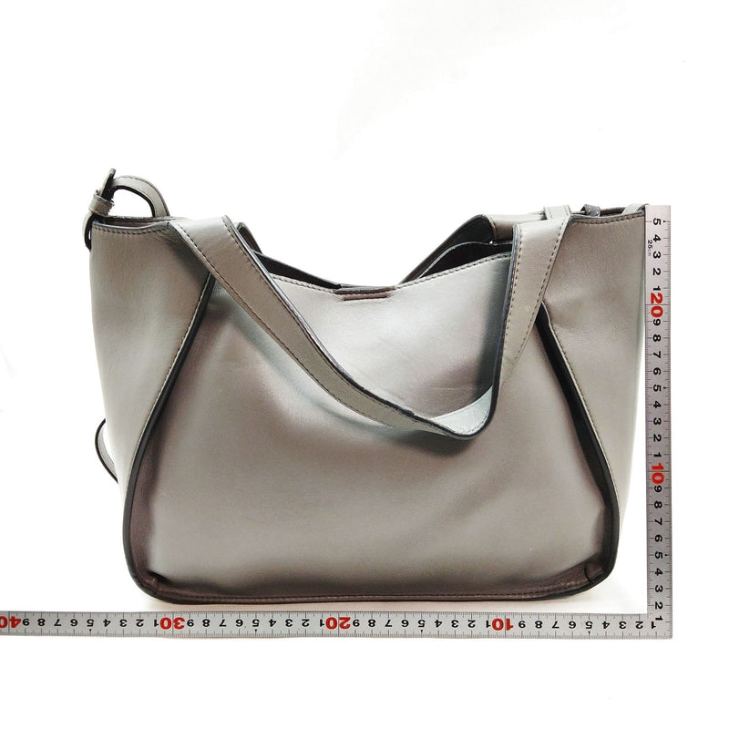 Stella Mccartney Tote Bag Gray Polyester