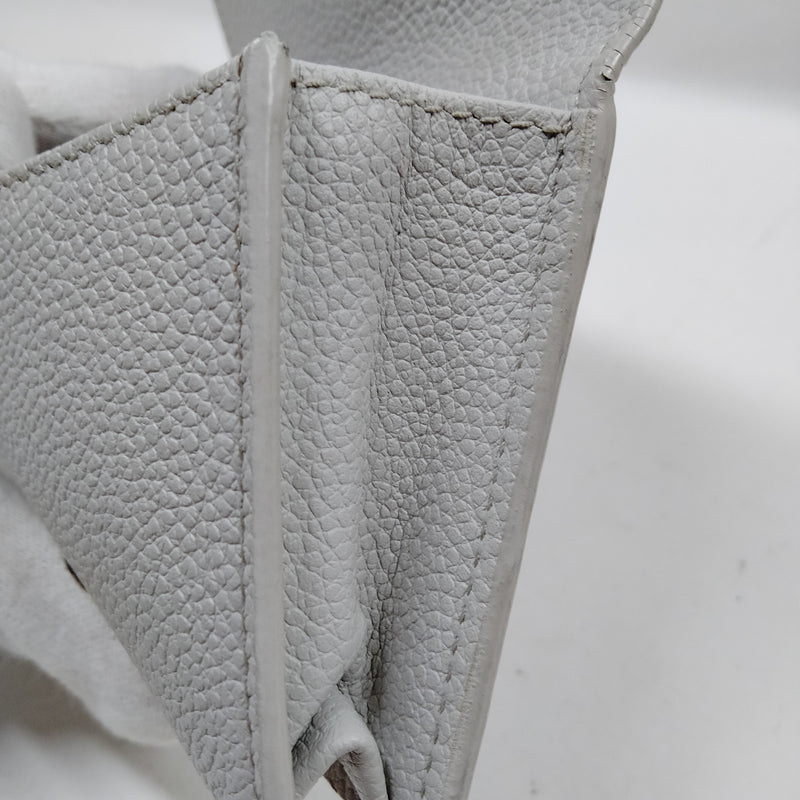 Saint Laurent Card Case White Leather