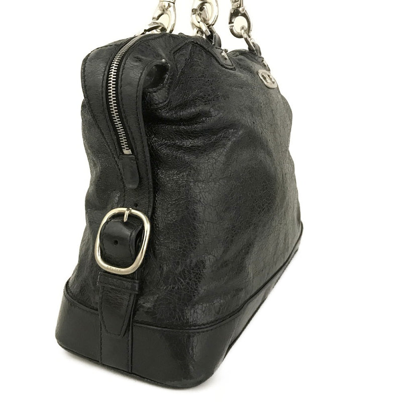 Celine Macadam Crack Patent Leather