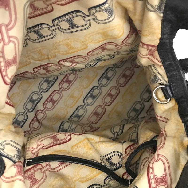 Celine Macadam Crack Patent Leather