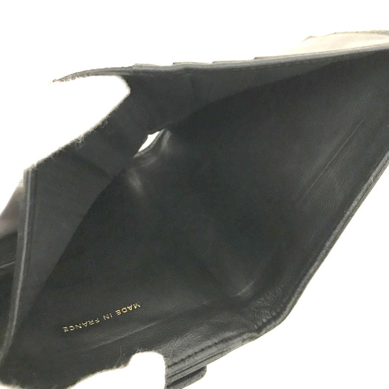 Chanel Cc Logo Grained Calfskin Bifold